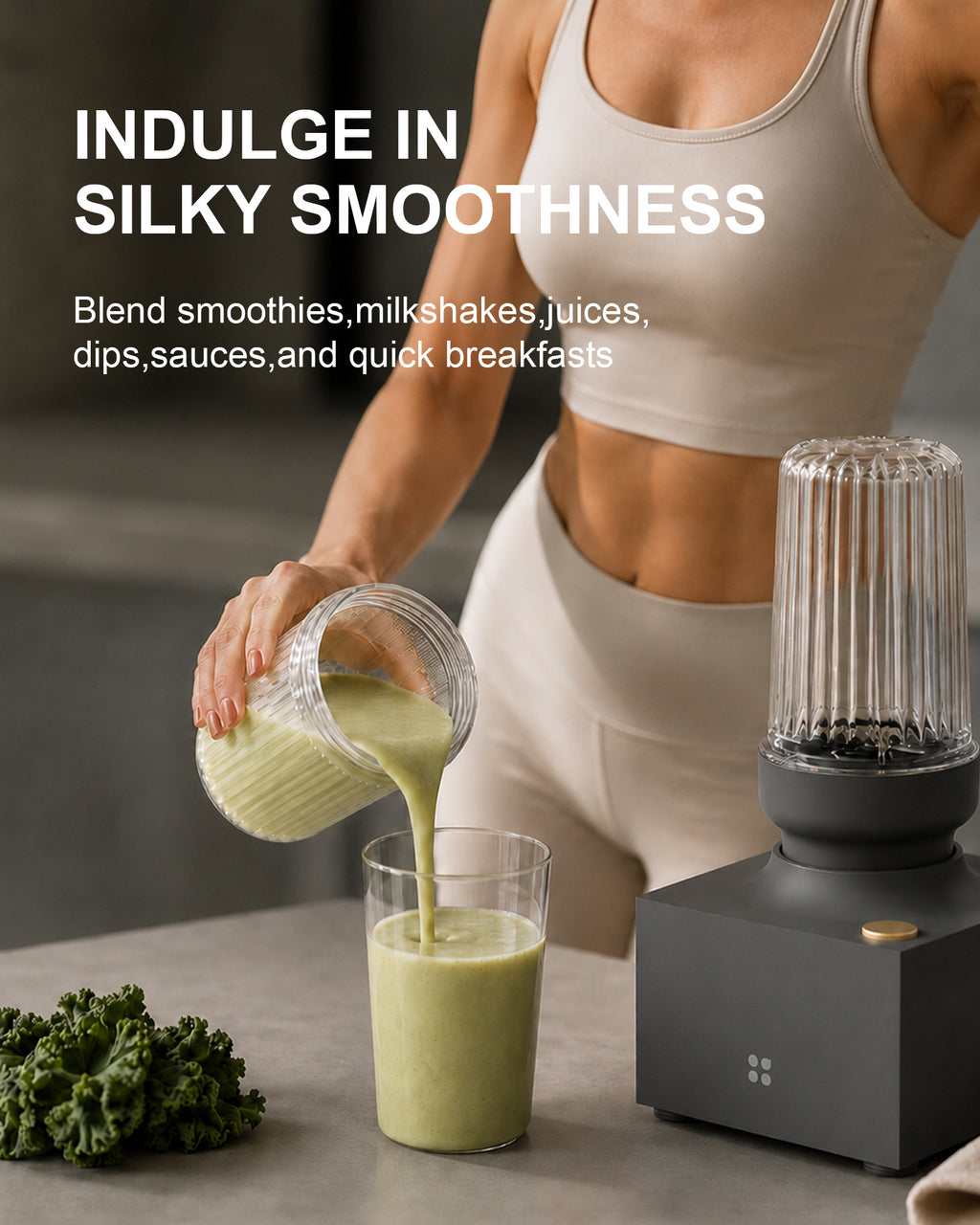 iCucina® 1000W Cubetto Personal Blender - Black