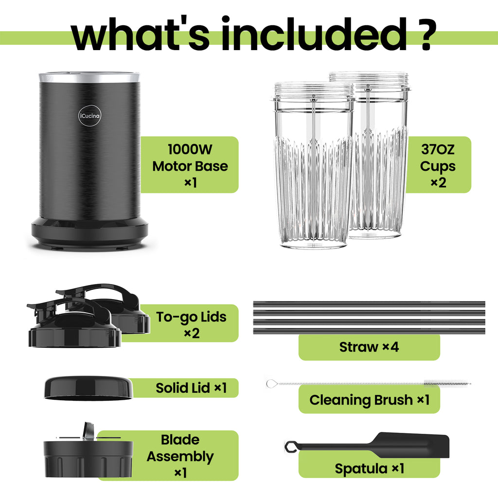 Licuadora iCucina® Professional Plus de 1000 W 