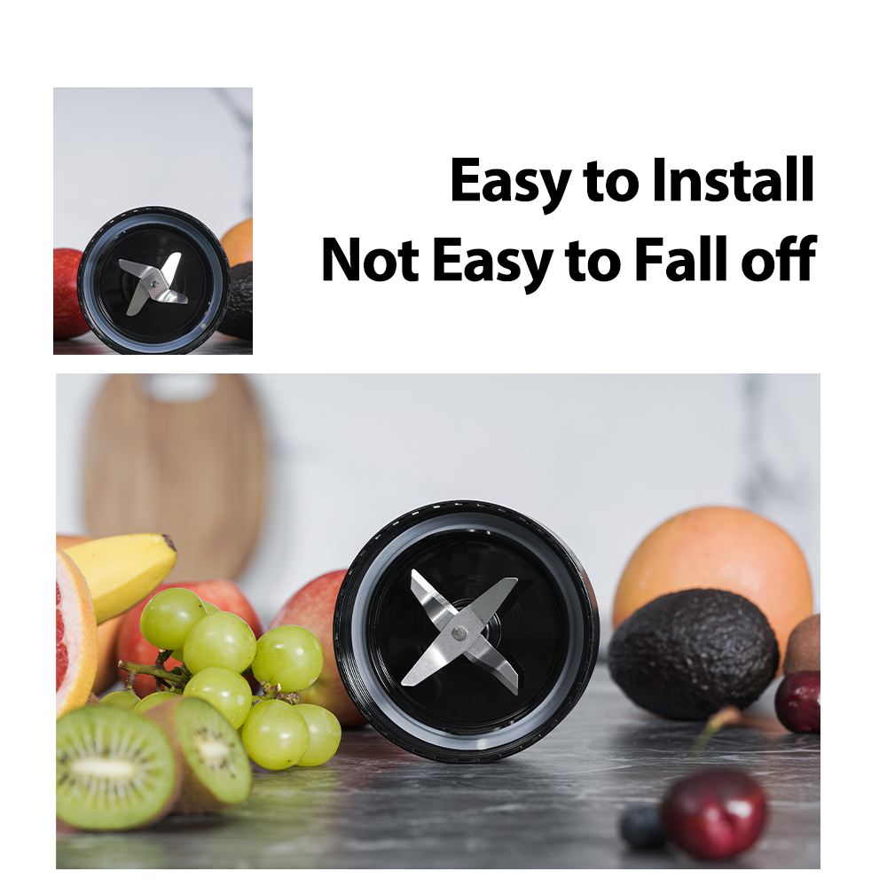 iCucina® Personal Blender O Rings for Blender Blade, 2 Pack, Replacement Seal Rings Gaskets Part