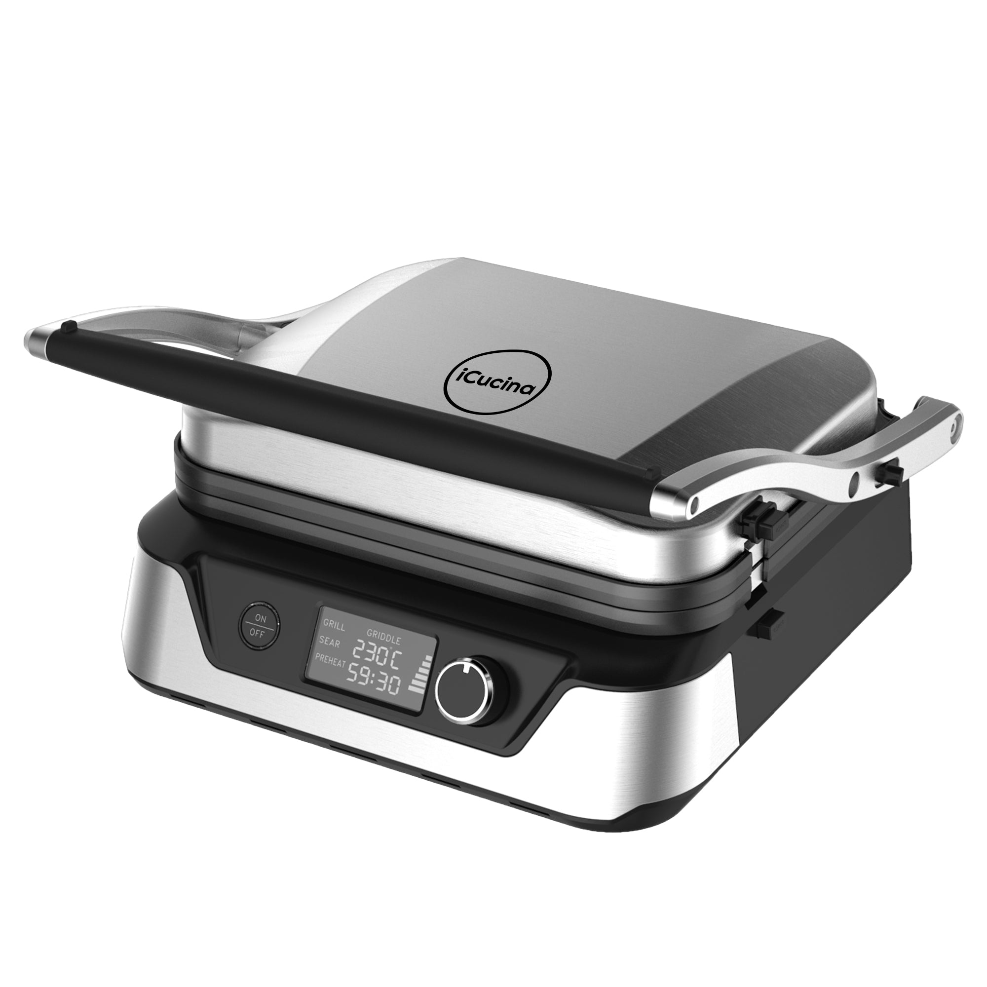 icucina® indoor griddle grill combo