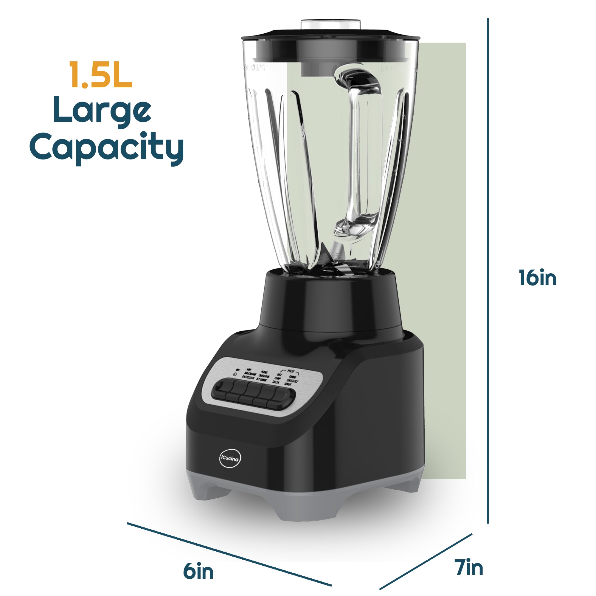 countertop blender for shakes and smoothies