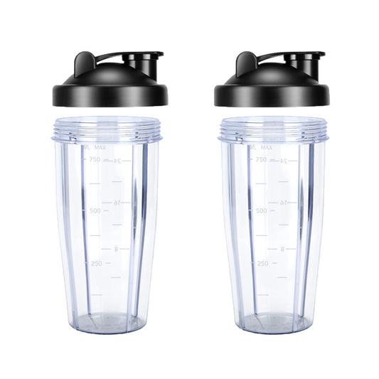 Vasos de repuesto para llevar de la licuadora personal iCucina® (2) 